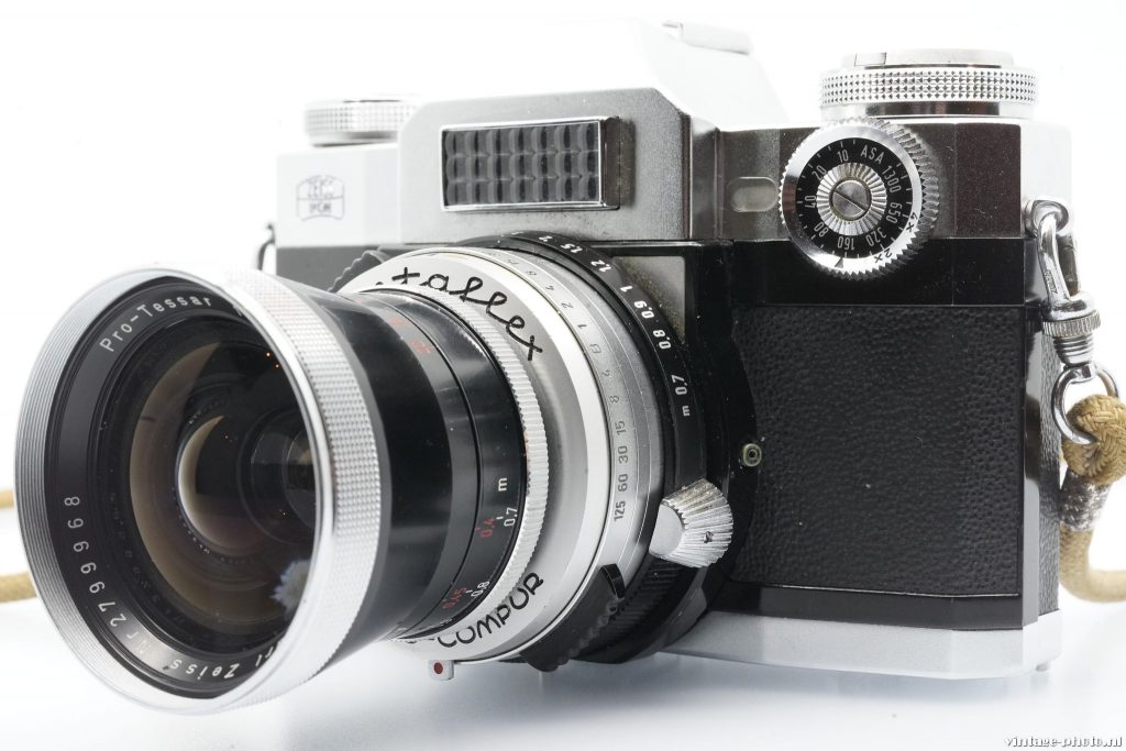 CONTAFLEX Carl Zeiss レンジファインダーカメラ Flexibility in the fifties: Zeiss Ikon Contaflex - Vintage-photo